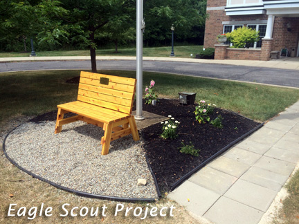 Eagle Scout Project Utilizing Products from Mr. Yard