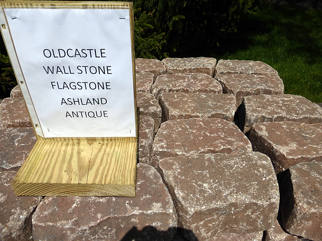 Photo: OldCastle Flagstone Wall Sone Allegheny Antique