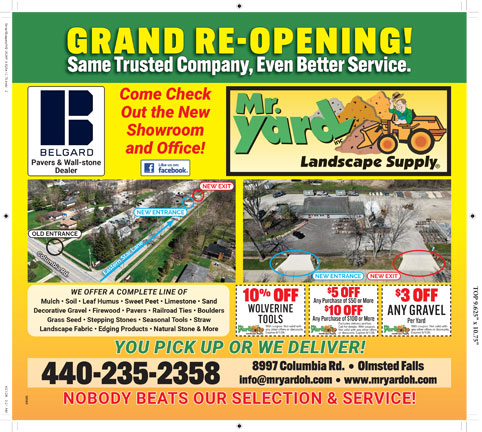 Mr. Yard Grand Re-Opening